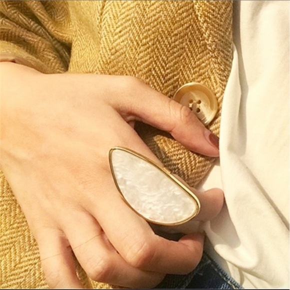 PINK Opal Ring - Picture 5 of 6